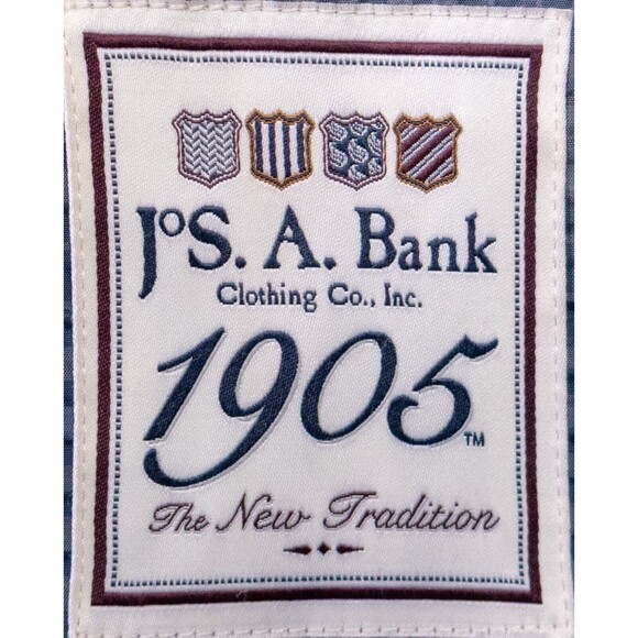 Jos A Bank 1905 Solid Blue Sz 52R/S Sport Coat Jacket Blazer Two Button Wool - Picture 10 of 13